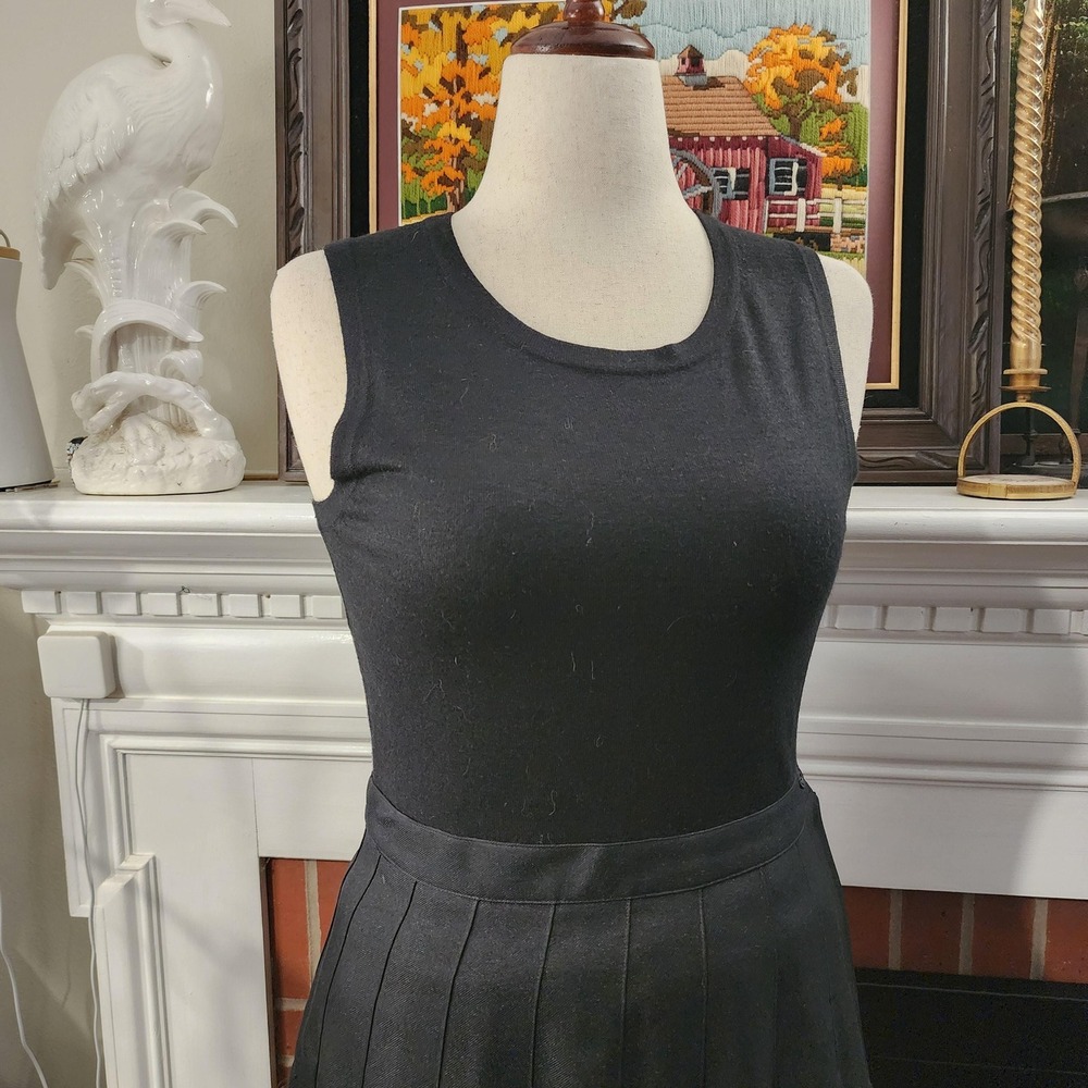 Grace Elements Womens Black Sleeveless Knit Tank Top Basic‎ Shell Medium